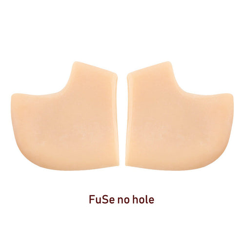 USHINE 1 pairs silicone insole socks pedicure foot care protector cracked moisturizing back heel skin orthopedic insoles